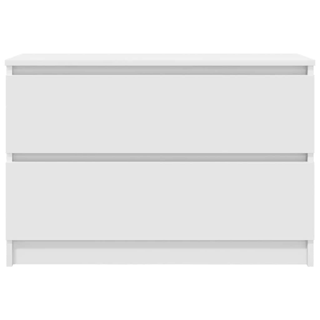 TV-Møbel Hvit TV-benk 80x35x54 cm