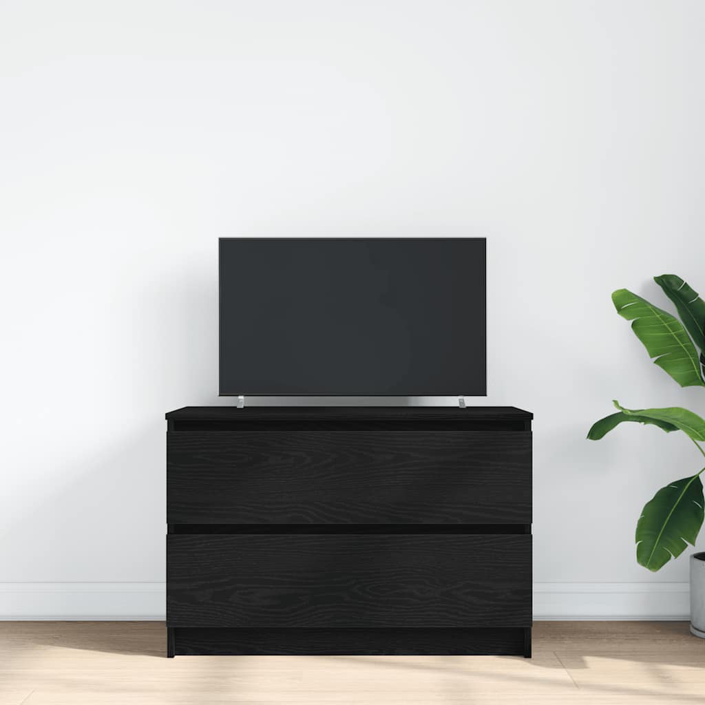 TV-Møbel Svart TV-benk 80x35x54 cm