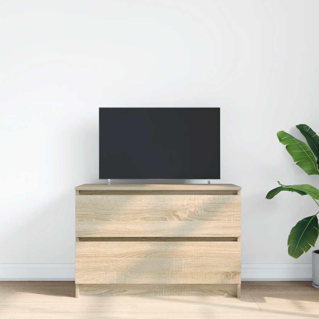TV-Møbel Sonoma Eik TV-benk 80x35x54 cm