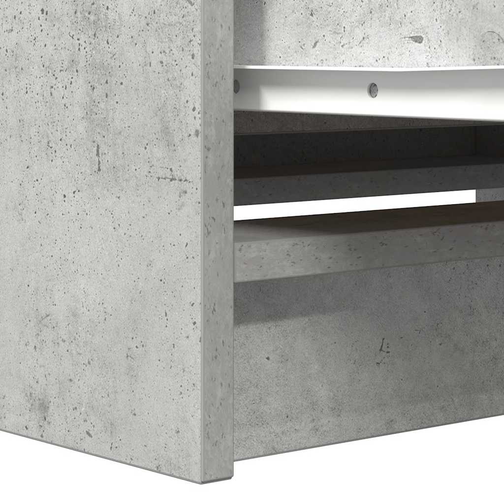 TV-Møbel Betonggrå TV-benk 80x35x54 cm