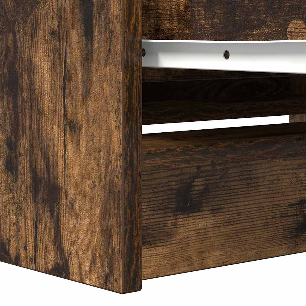 TV-Møbel Røkt EikTV-benk 80x35x54 cm