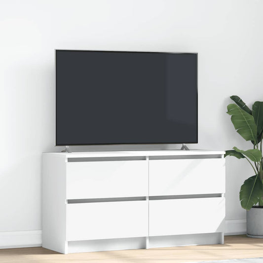 TV-Møbel Hvit TV-benk 100x35x54 cm