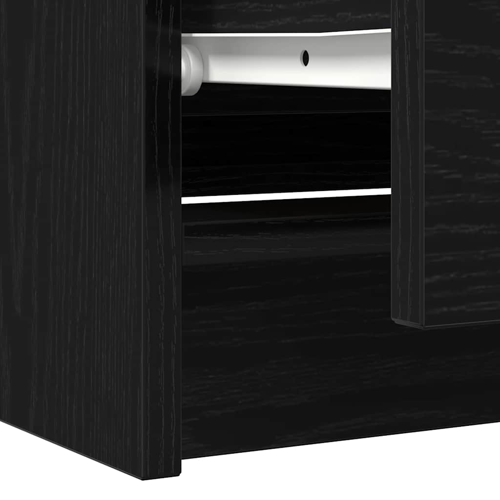 TV-Møbel Svart TV-benk 100x35x54 cm
