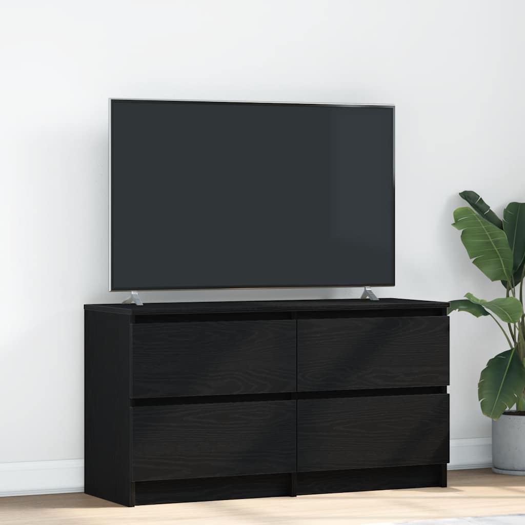 TV-Møbel Svart TV-benk 100x35x54 cm