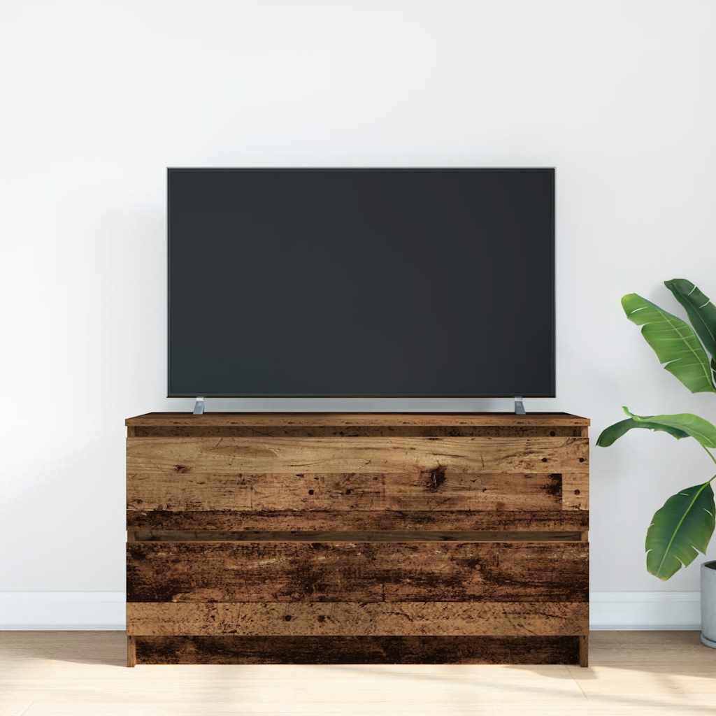 TV-Møbel Gammelt Tre Tv-benk 100x35x54 cm