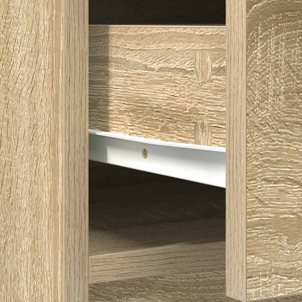 Skjenk Sonoma Eik med skuffer og dører 73x31x90 cm