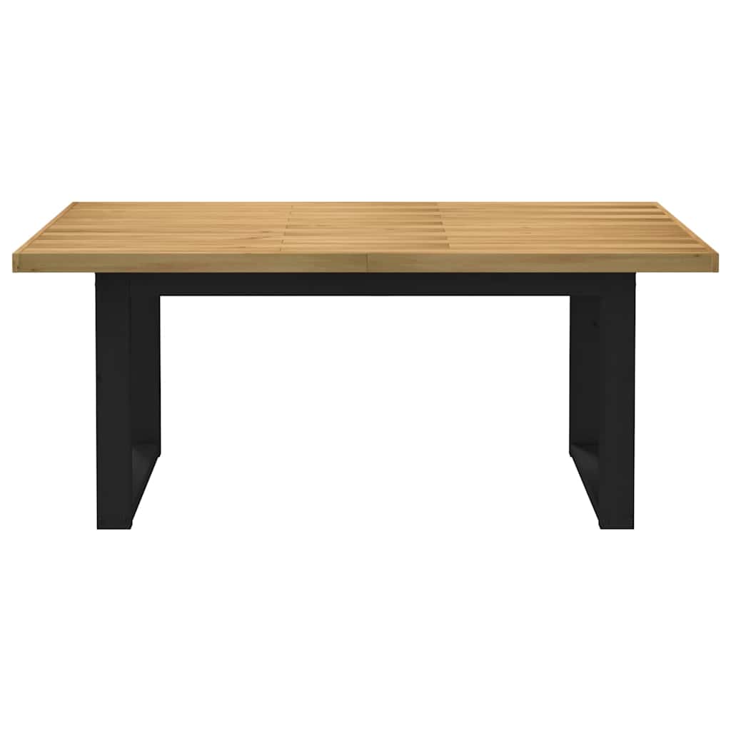 Spisebord Kjøkkenbord NOAIN U-formede ben 180x90x75 cm heltre furu