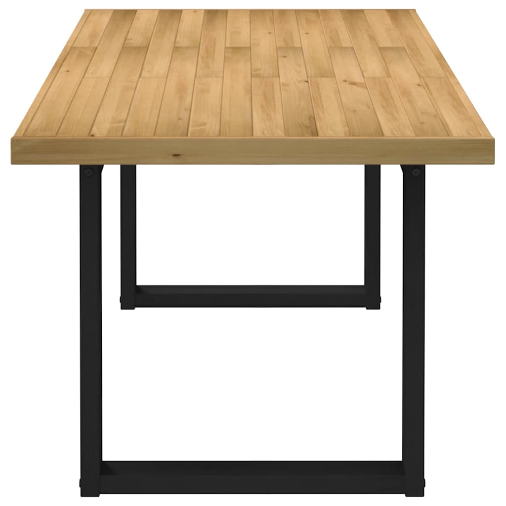 Spisebord Kjøkkenbord NOAIN U-formede ben 180x90x75 cm heltre furu