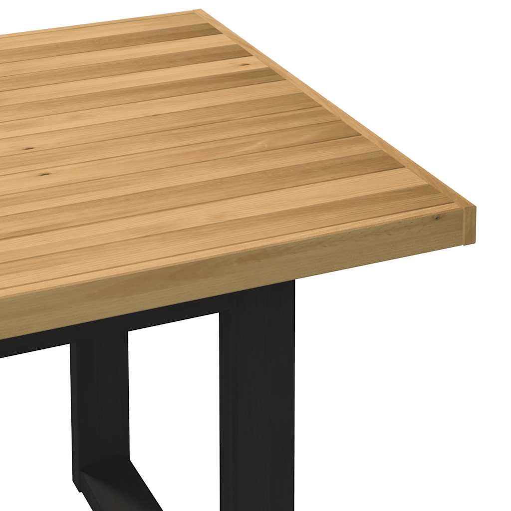 Spisebord Kjøkkenbord NOAIN U-formede ben 180x90x75 cm heltre furu