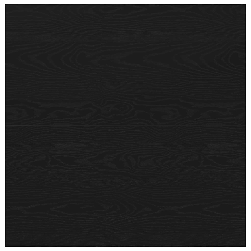 Salongbord Sofabord Svart med skuffer 100x100x40 cm