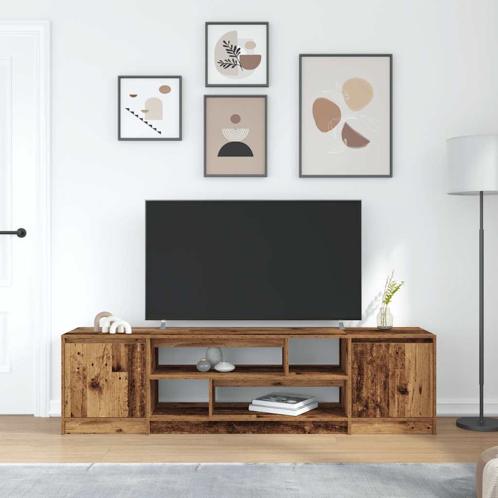 TV-Møbel Gammelt Tre Tv-benk 188,5x41x50 cm