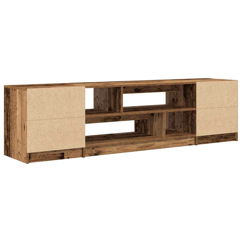 TV-Møbel Gammelt Tre Tv-benk 188,5x41x50 cm