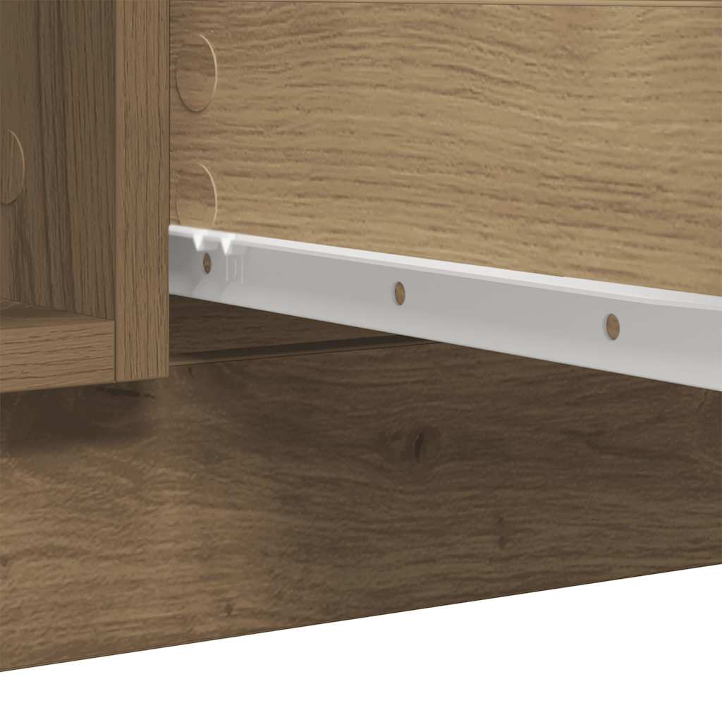 Skjenk Artisan Eik med skuffer 100,5x35x76 cm