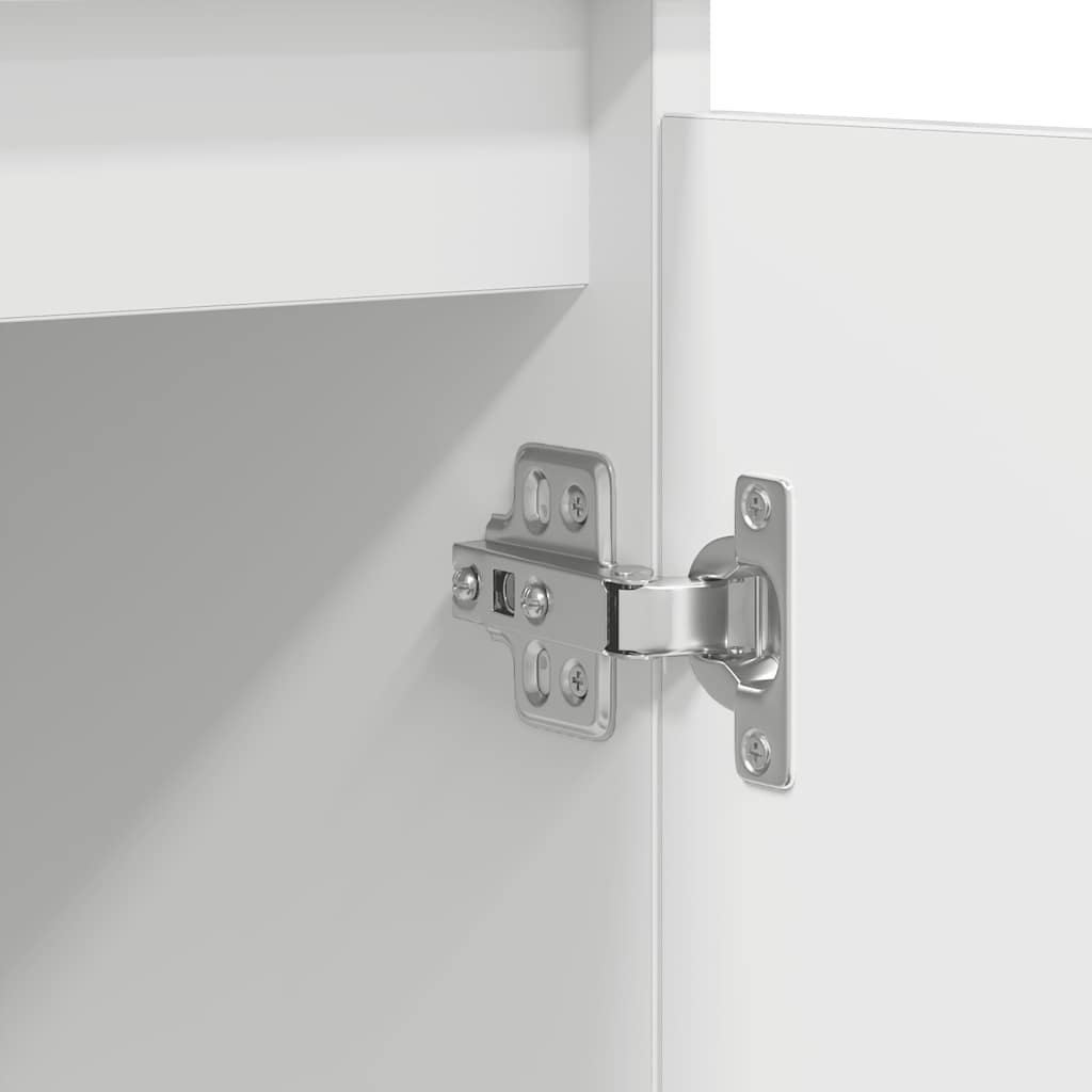 Skjenk Hvit med skuffer 100,5x35x76 cm