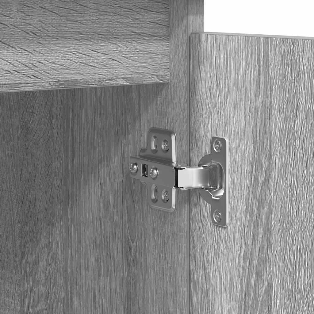 Skjenk Sonoma Grå med skuffer 100,5x35x98,5 cm