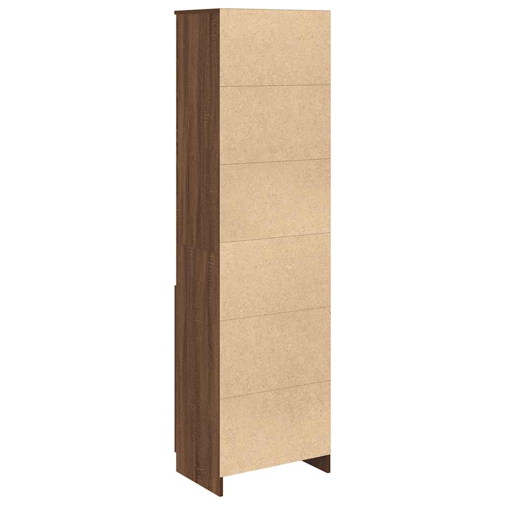 Skap Brun Eik 50x35x180 cm