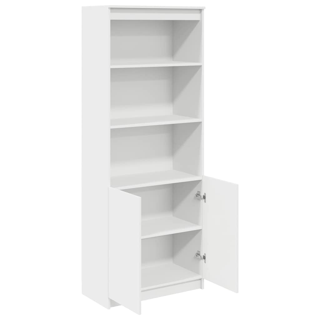 Skap Hvit 70x35x180 cm