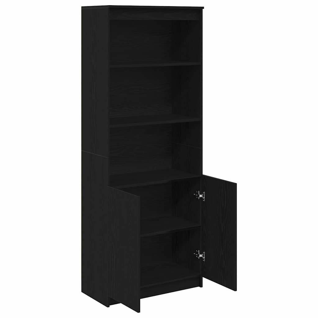 Skap Svart Eik 70x35x180 cm