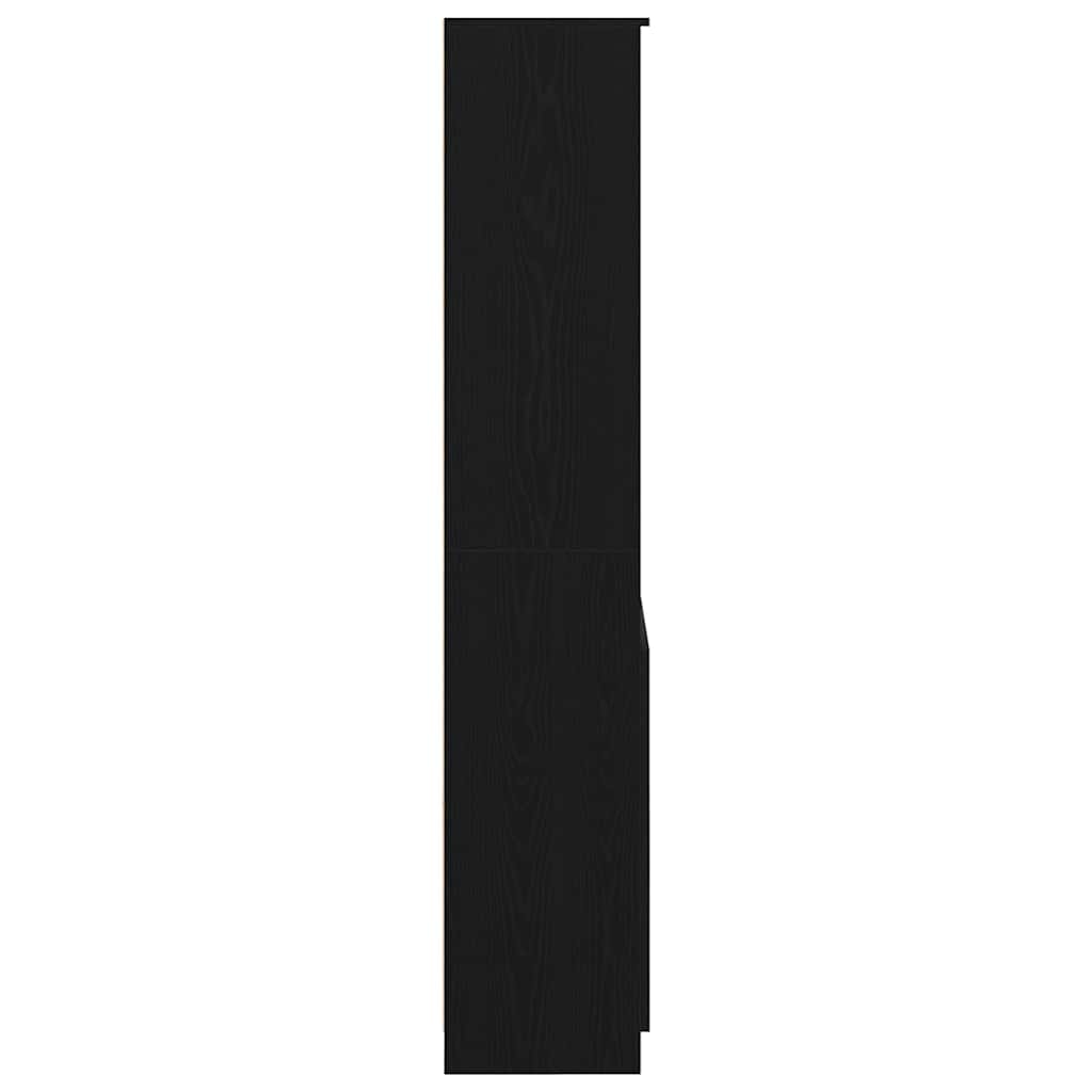 Skap Svart Eik 70x35x180 cm