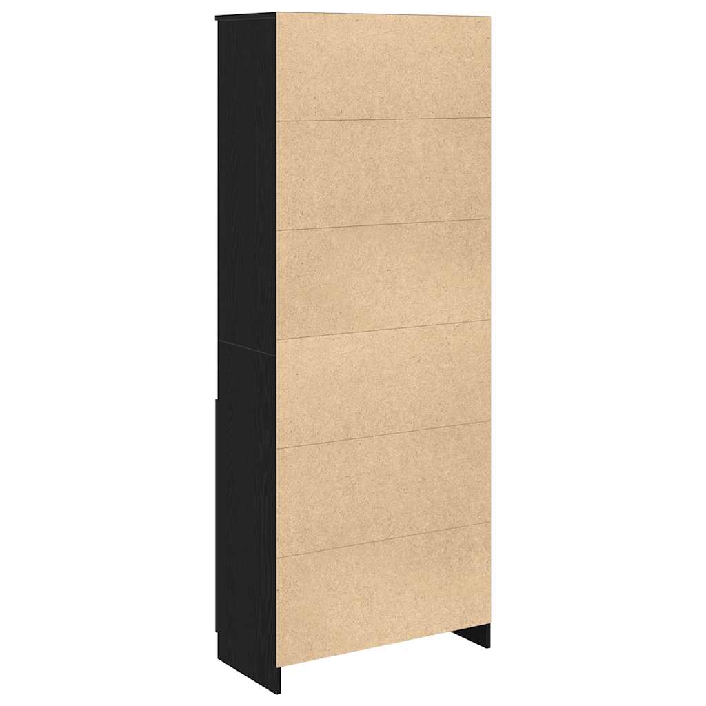 Skap Svart Eik 70x35x180 cm