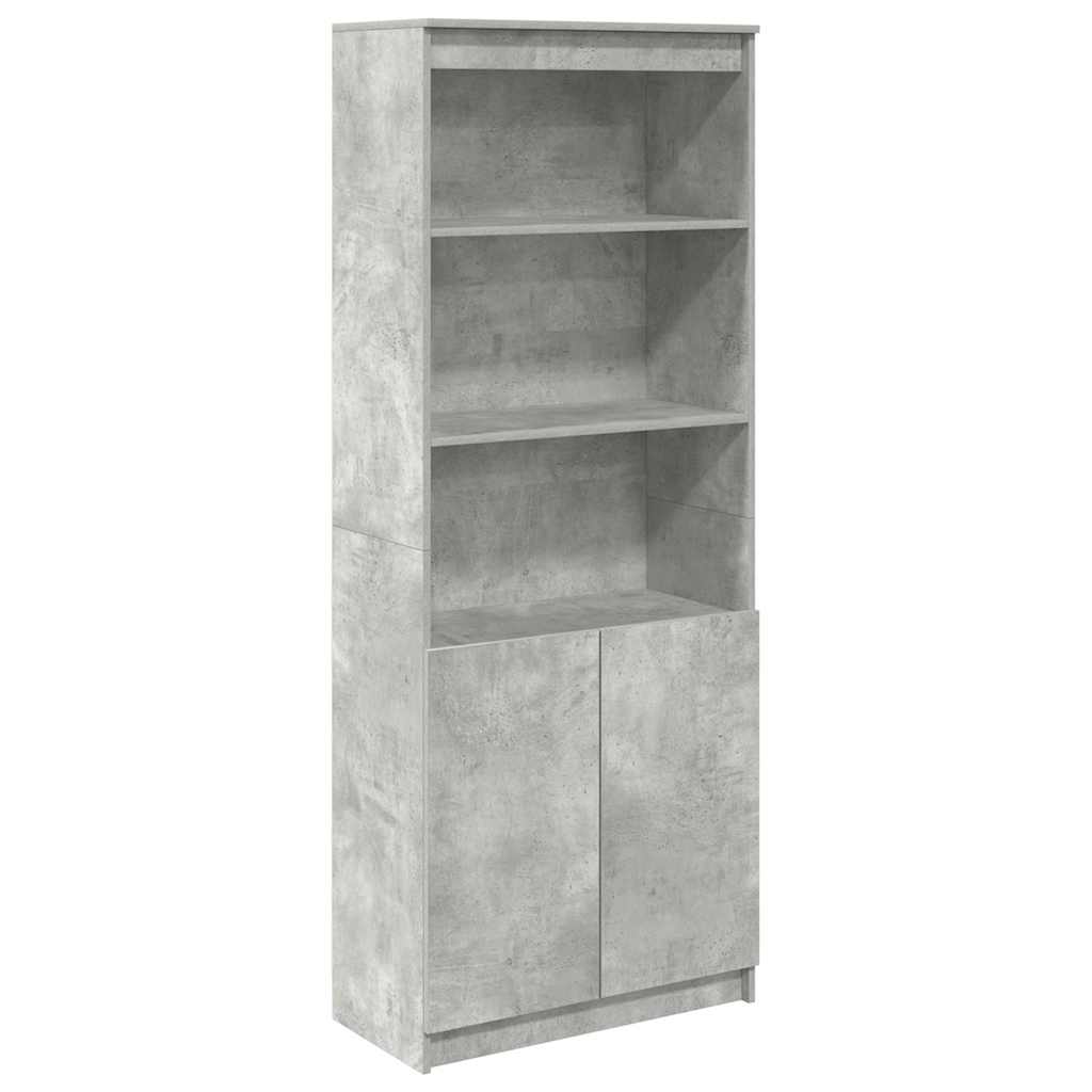 Skap Betonggrå 70x35x180 cm
