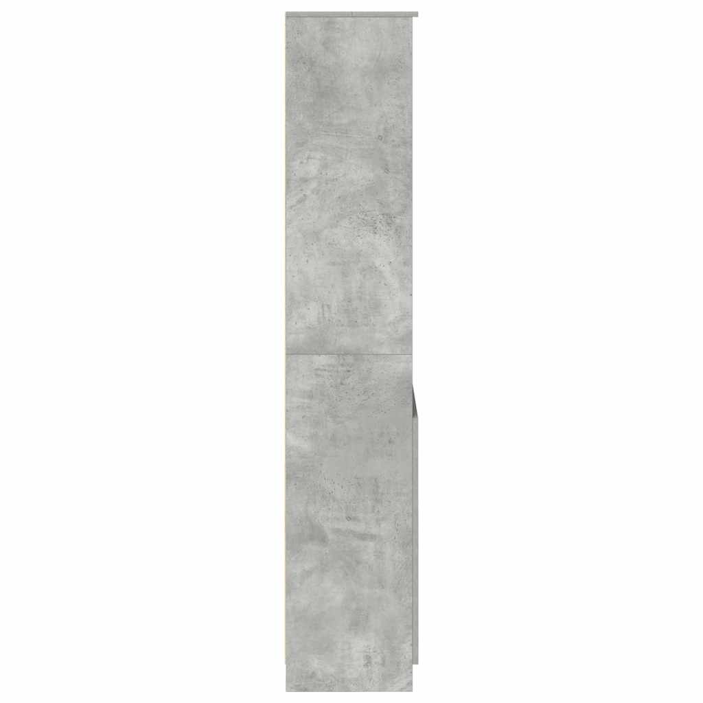 Skap Betonggrå 70x35x180 cm