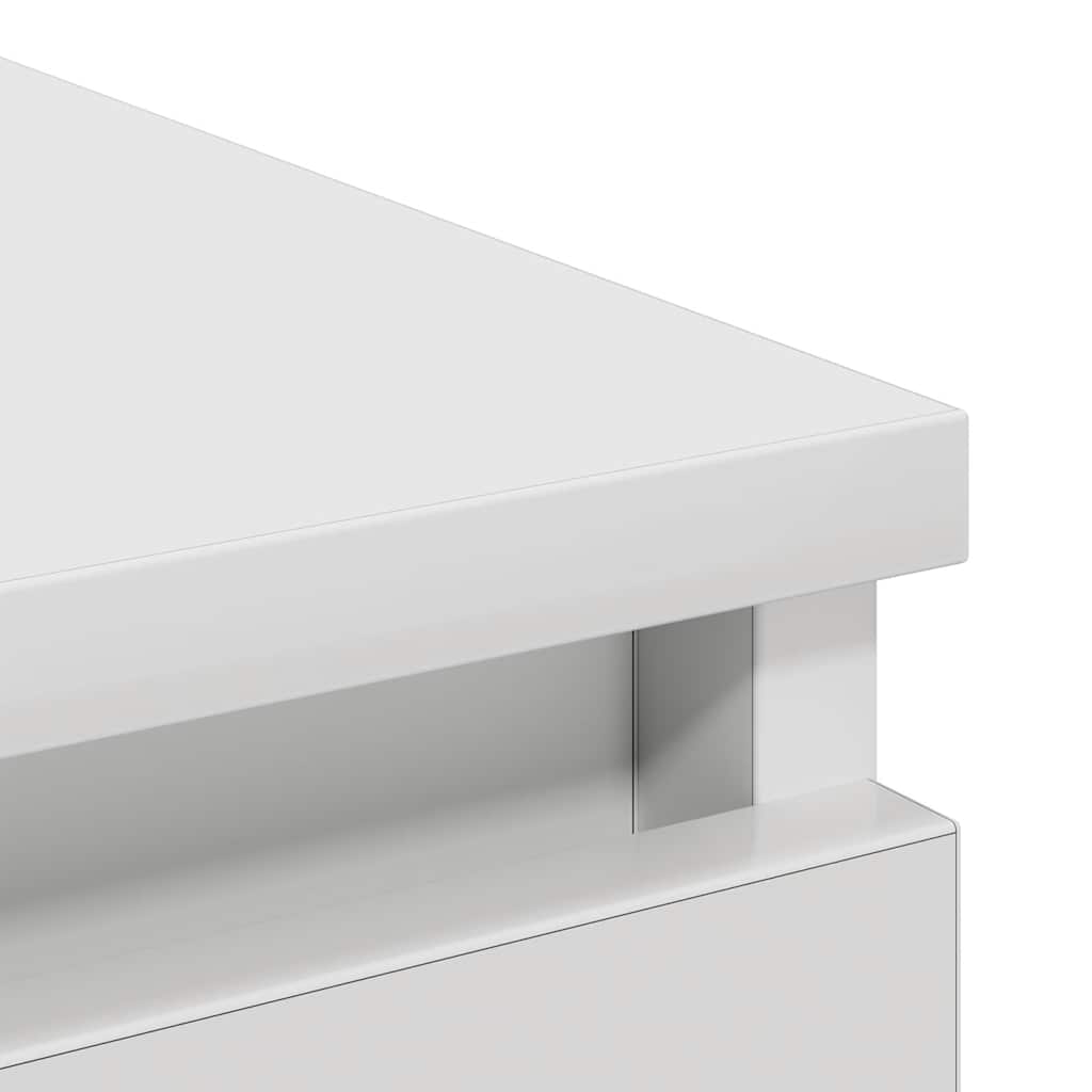 Skjenk Hvit 80x35x99 cm