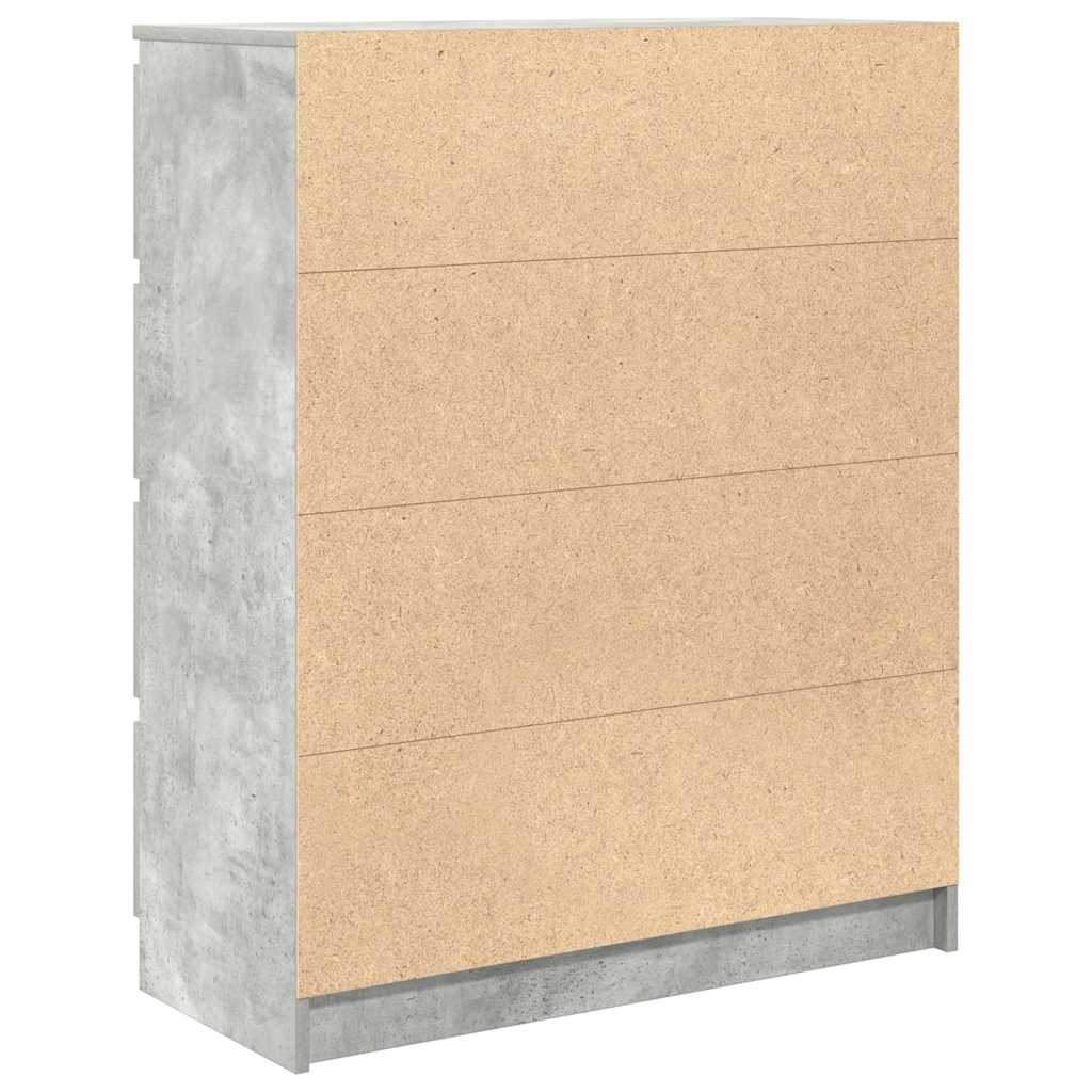 Skjenk Betonggrå 80x35x99 cm