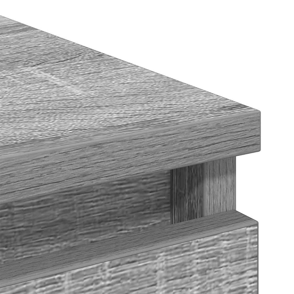 Skjenk Sonoma Grå 80x35x99 cm