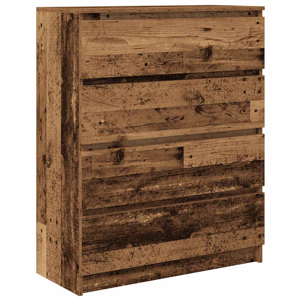 Skjenk Gammelt Tre 80x35x99 cm