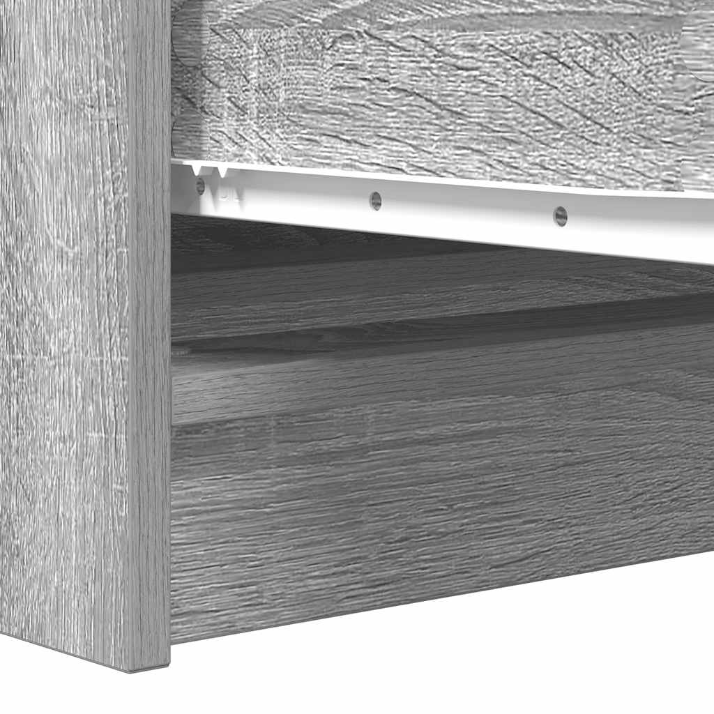 Kommode Sonoma Grå 100x35x76 cm