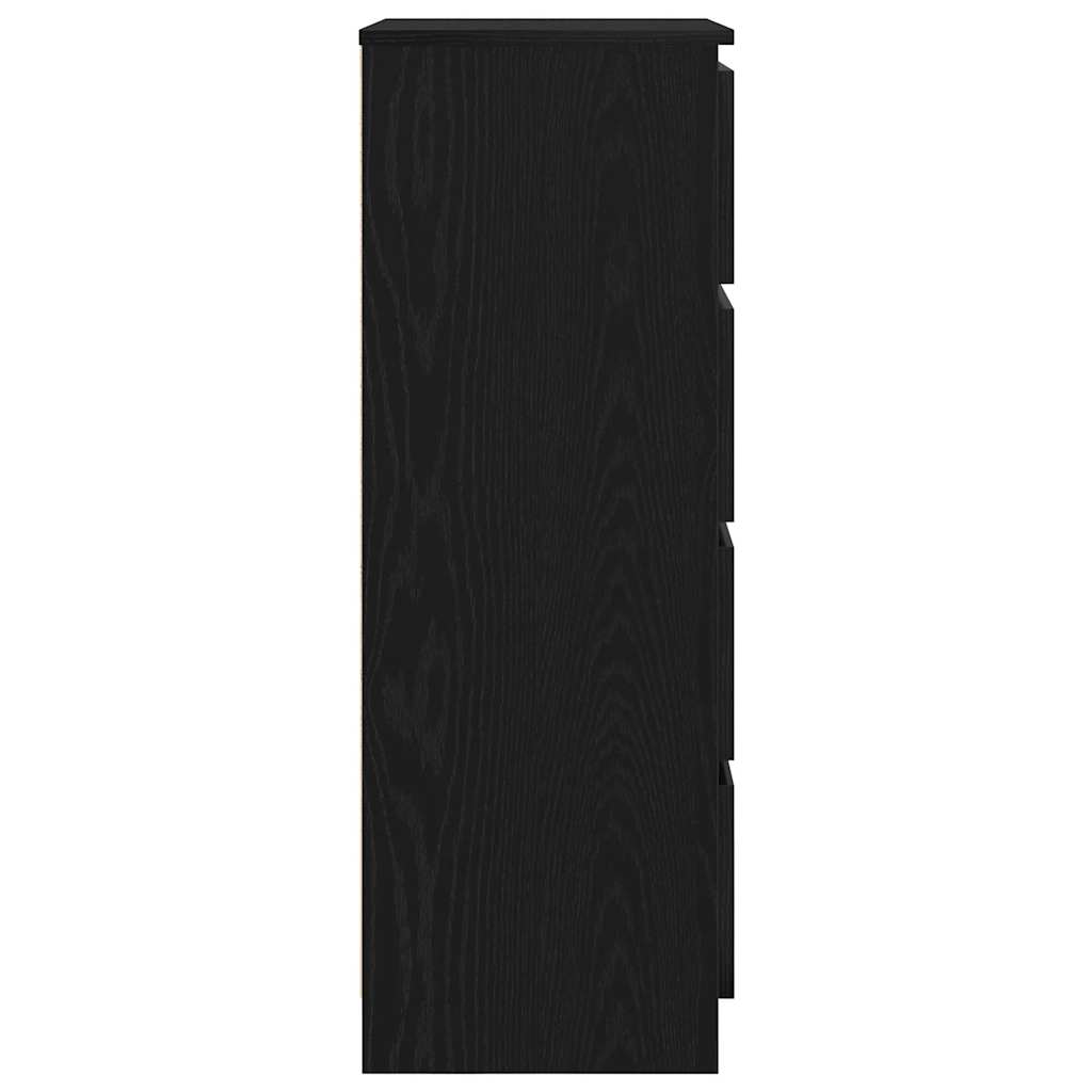 Skjenk Svart Eik 60x35x98,5 cm