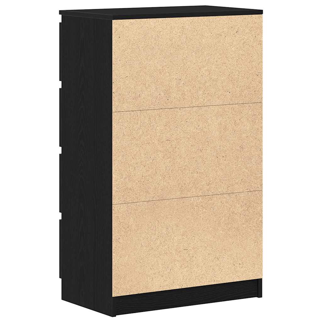 Skjenk Svart Eik 60x35x98,5 cm