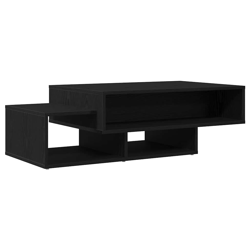 Salongbord Sofabord Svart Eik 105x55x32 cm