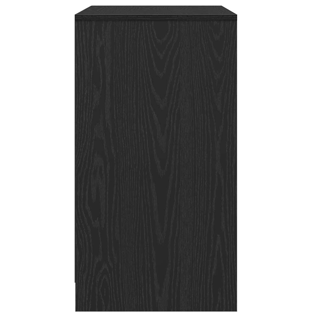 Skjenk Svart Eik 70x41x75 cm