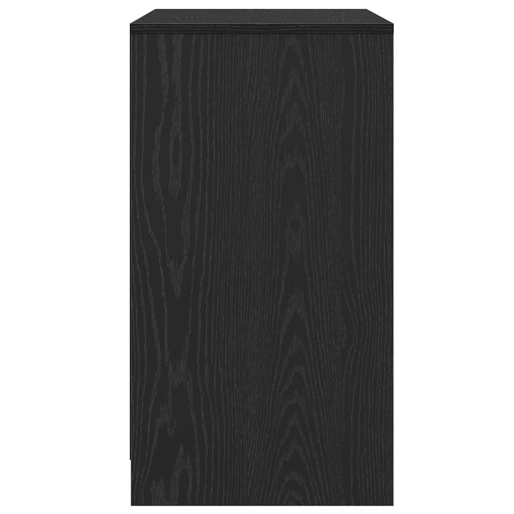 Skjenk Svart Eik 70x41x75 cm