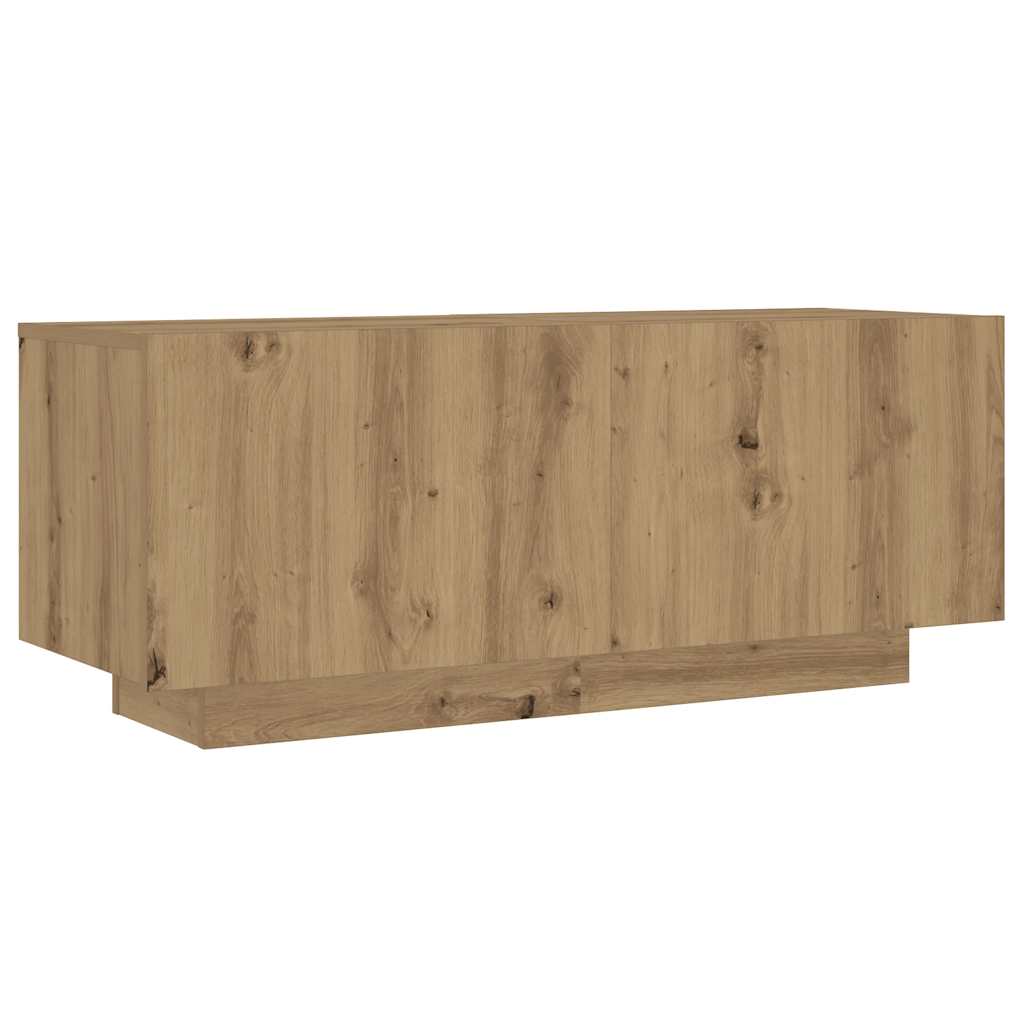 TV-Møbel Artisan Eik TV-benk med LED-lys 300x35x40 cm