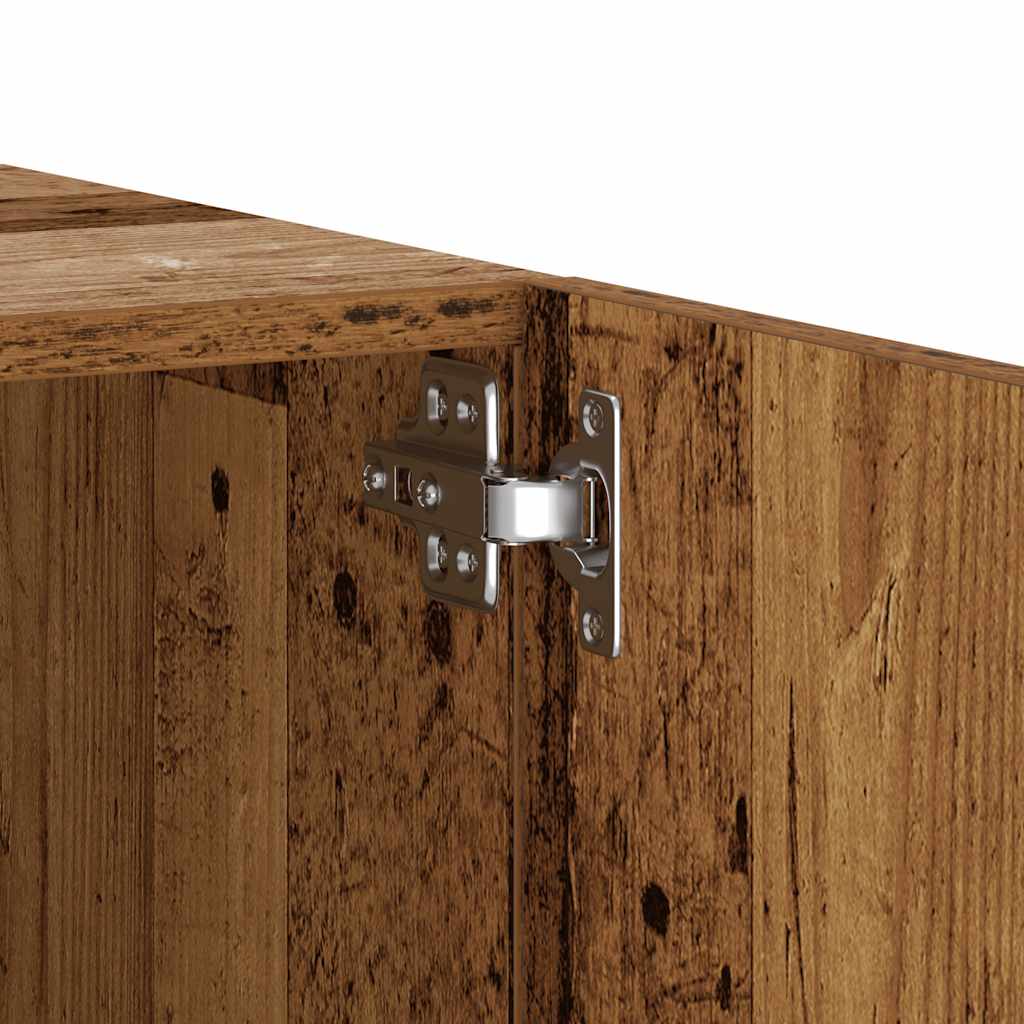 Nattbord Sengbord Gammelt Tre 100x35x40 cm