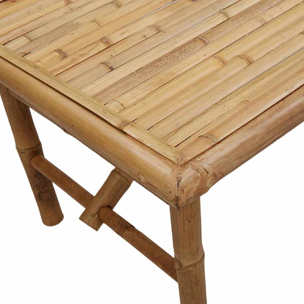 Salongbord Sofabord Brun Tre Bambus 110x50x43 cm