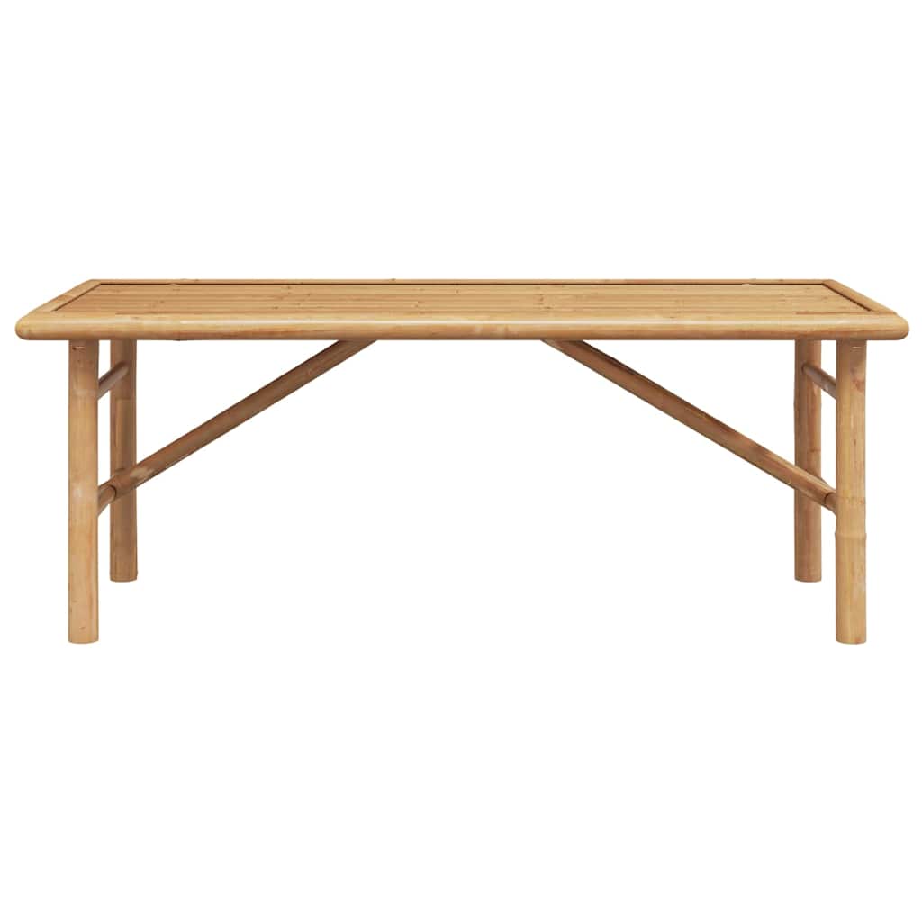 Salongbord Sofabord Brun Tre Bambus 110x50x43 cm