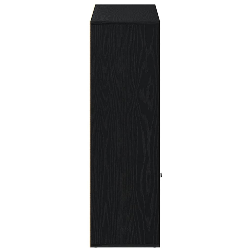 Bokhylle Svart Eik 98x29x97,5 cm