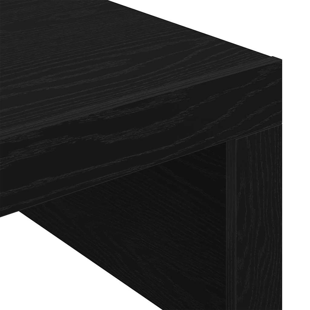 Svart Eik Kaffebord - 100 x 100 x 35 cm, Laget av Kvalitetstre