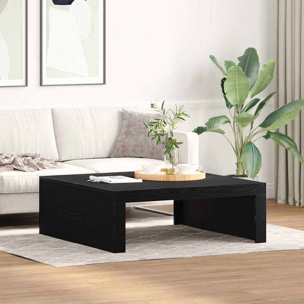 Svart Eik Kaffebord - 100 x 100 x 35 cm, Laget av Kvalitetstre