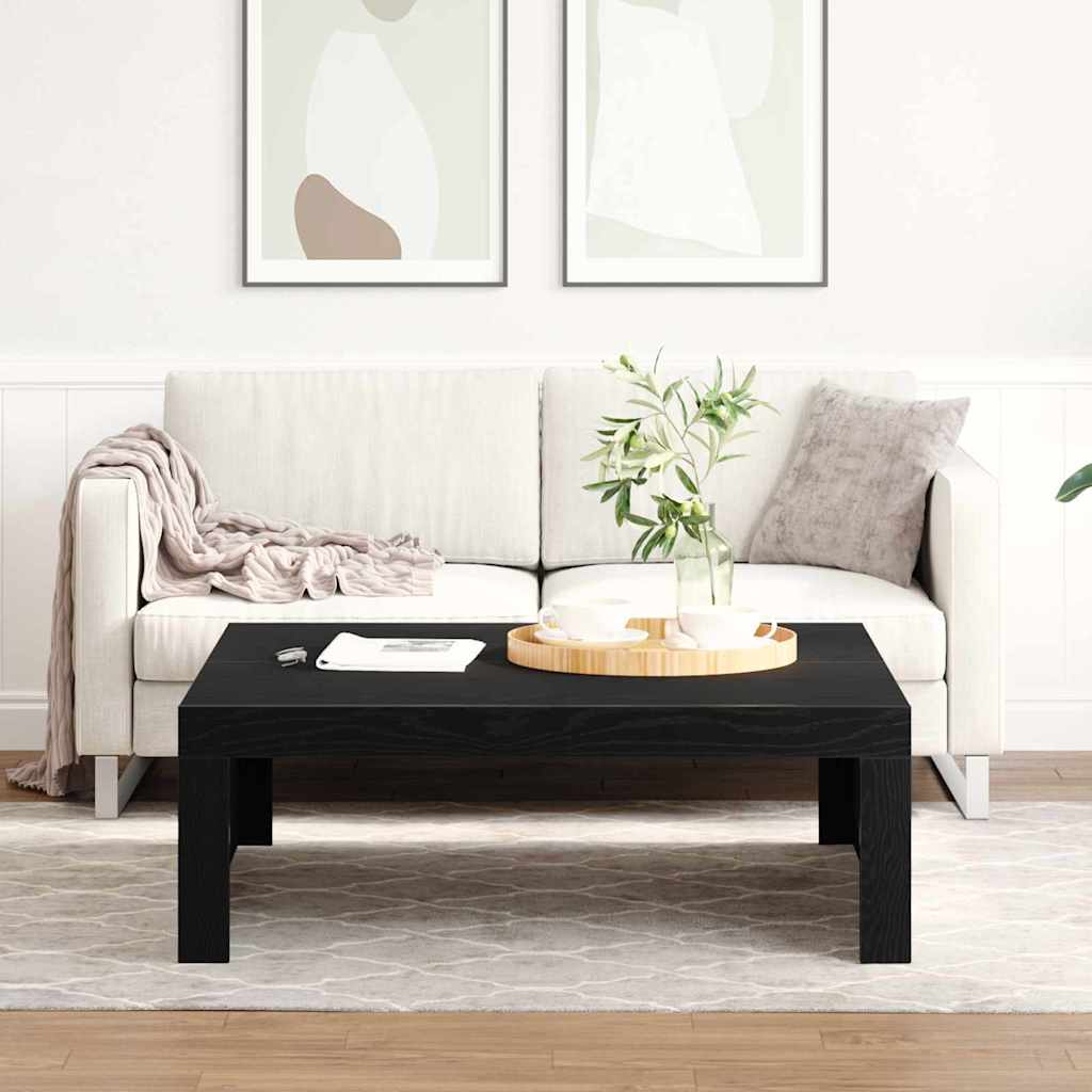Svart Eik Kaffebord - 100 x 100 x 35 cm, Laget av Kvalitetstre