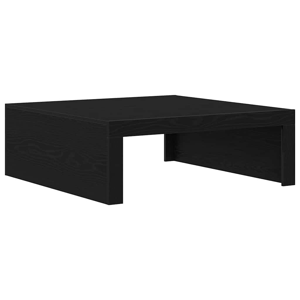 Svart Eik Kaffebord - 100 x 100 x 35 cm, Laget av Kvalitetstre