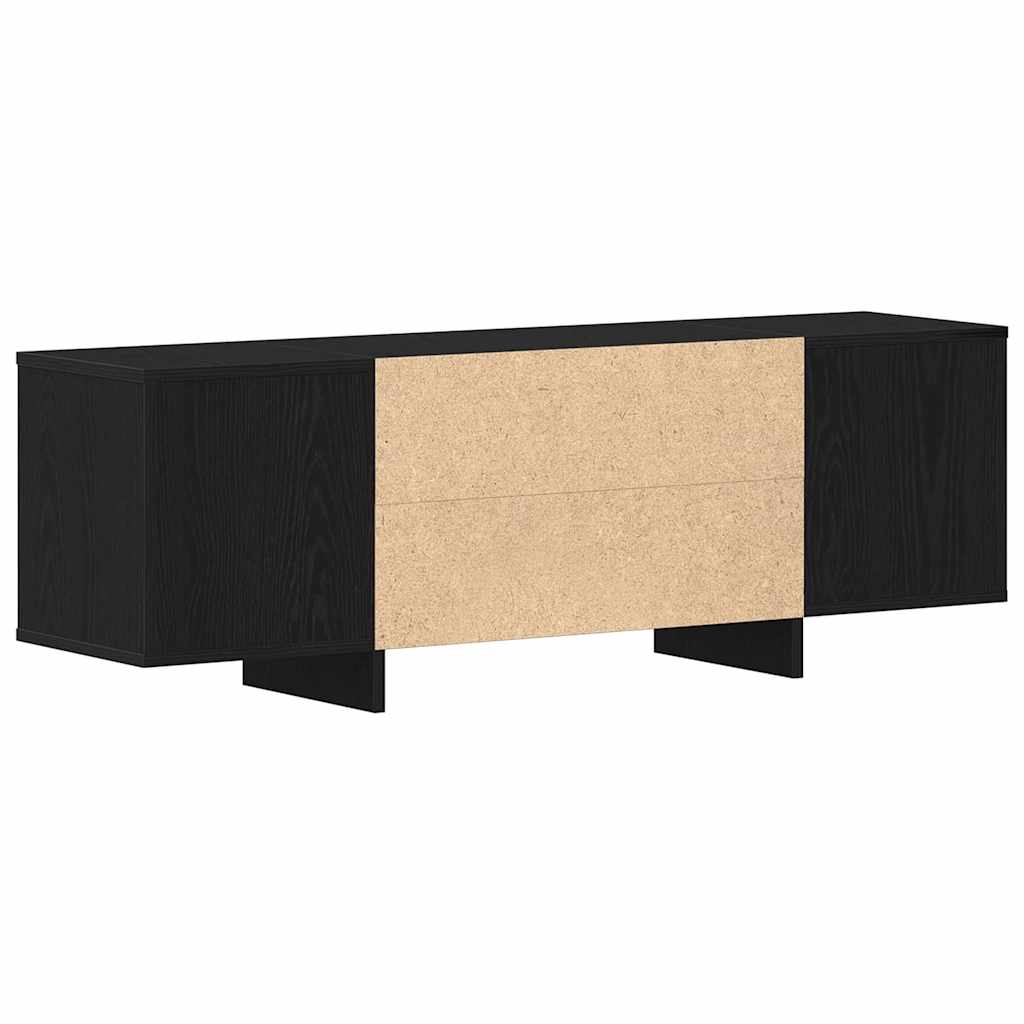 TV-Møbel Svart Eik TV-skap i, 120x30x40,5 cm,