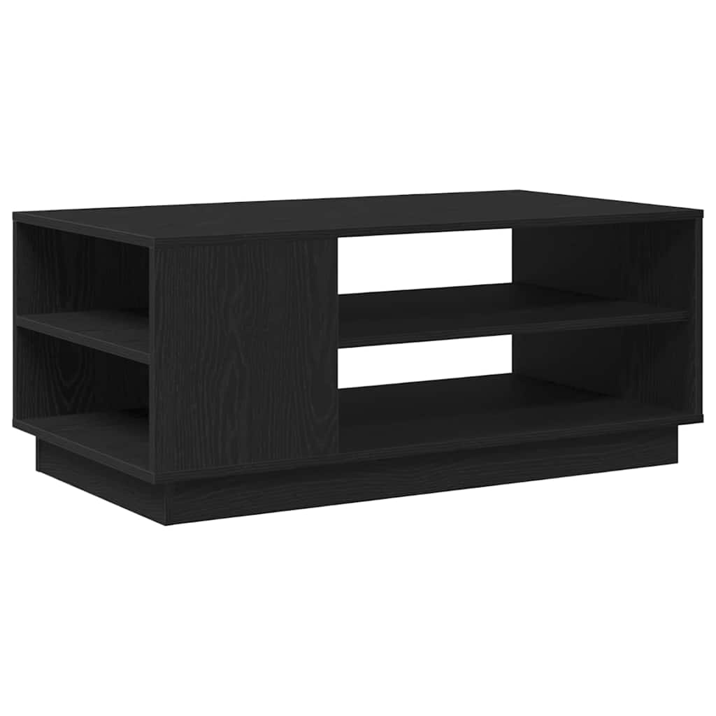 Svart Eik Kaffebord 102x55x43 cm Laget av Ingeniørtre