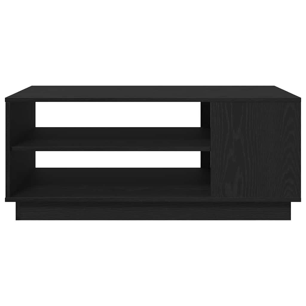 Svart Eik Kaffebord 102x55x43 cm Laget av Ingeniørtre