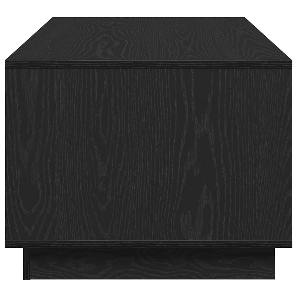 Svart Eik Kaffebord 102x55x43 cm Laget av Ingeniørtre