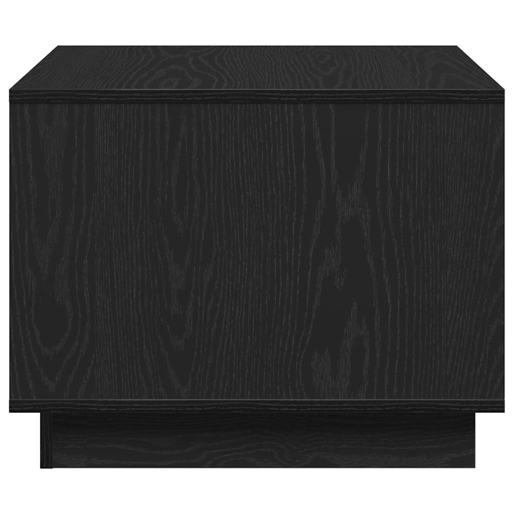 Svart Eik Kaffebord 55x55x42 cm Laget av Konstruert Tre